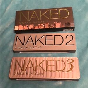 Urban Decay Naked 1, 2, 3 Palette Bundle